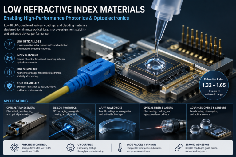 Low RI Materials: Enabling the Next Generation of Photonics & Optoelectronics