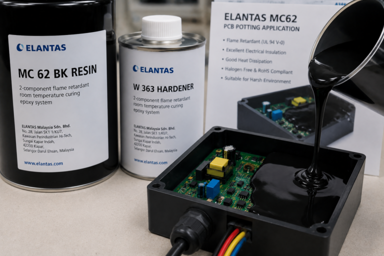 Flame-Retardant Epoxy Encapsulation System for Electrical & Industrial Applications